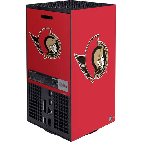 NHL Ottawa Senators Solid Background XBox Series X Digital Edition Bundle Skin
